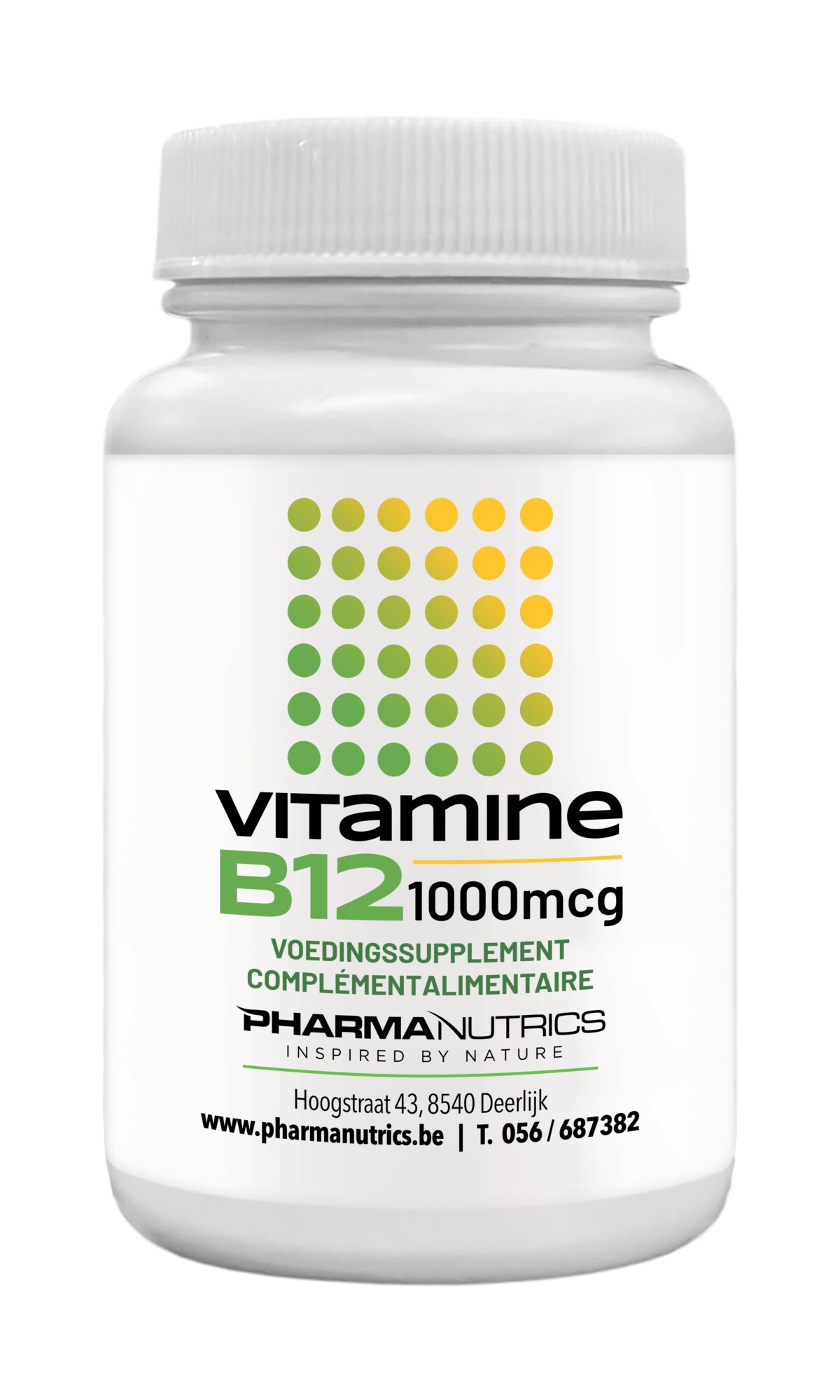 VITAMINE B12 1000 60 TABL PHARMANUTRICS