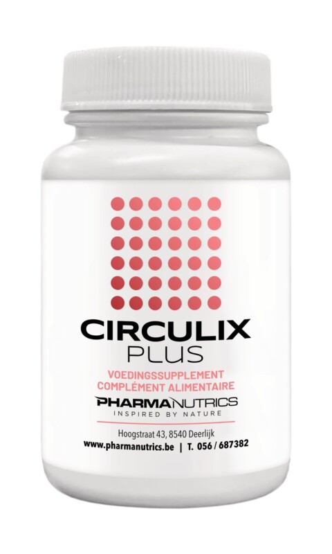 Circulix Plus Doorbloeding Bloedsomloop Zware Benen Spataderen Astragalus Vitis Vinifera Ginkgo Biloba Paardekastanje Muizendoorn