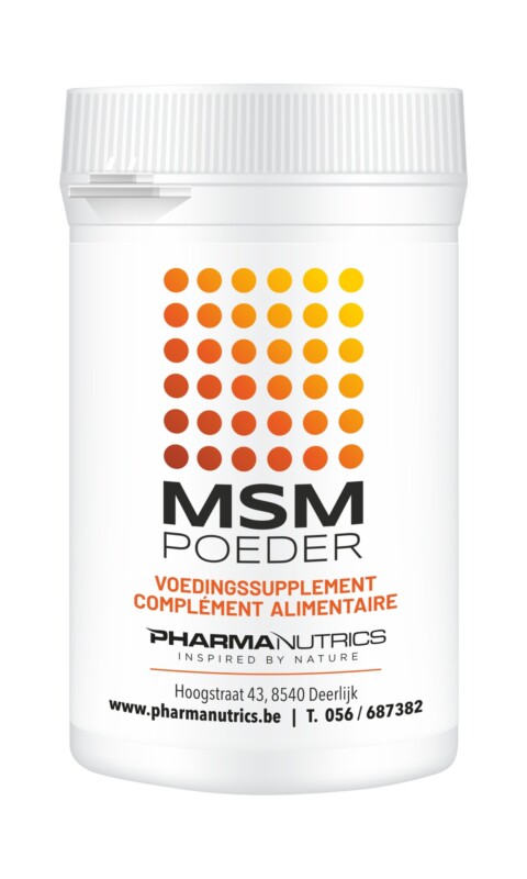 Msm Poeder Methylsulfonylmethaan Natuurlijke Zwavel Collageen Gewrichten Spieren Huid