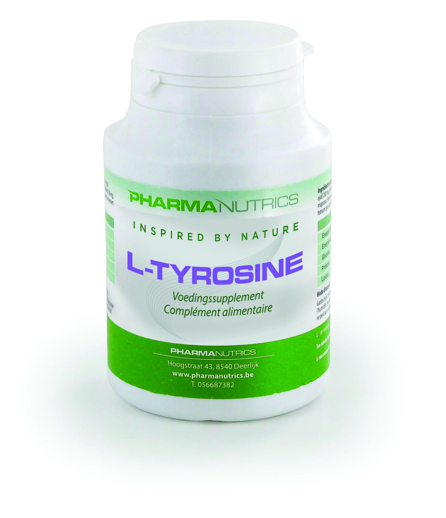 L-TYROSINE 60 V-CAPS PHARMANUTRICS