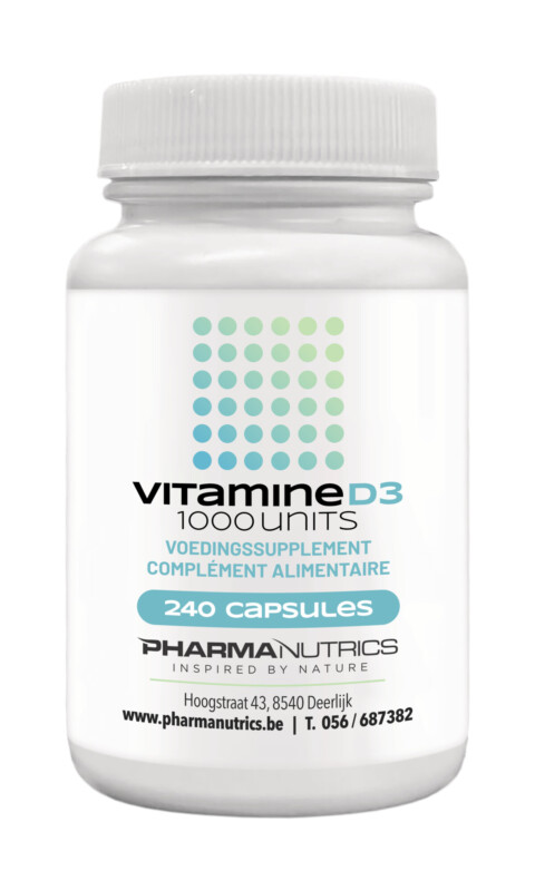 Vitamine D3 1000 240 Caps Rgb