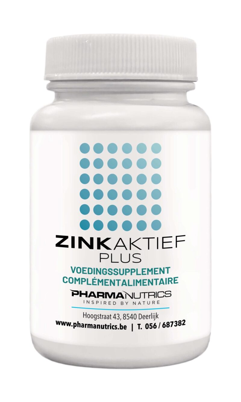 ZINK ACTIEF PLUS 100 TABL PHARMANUTRICS