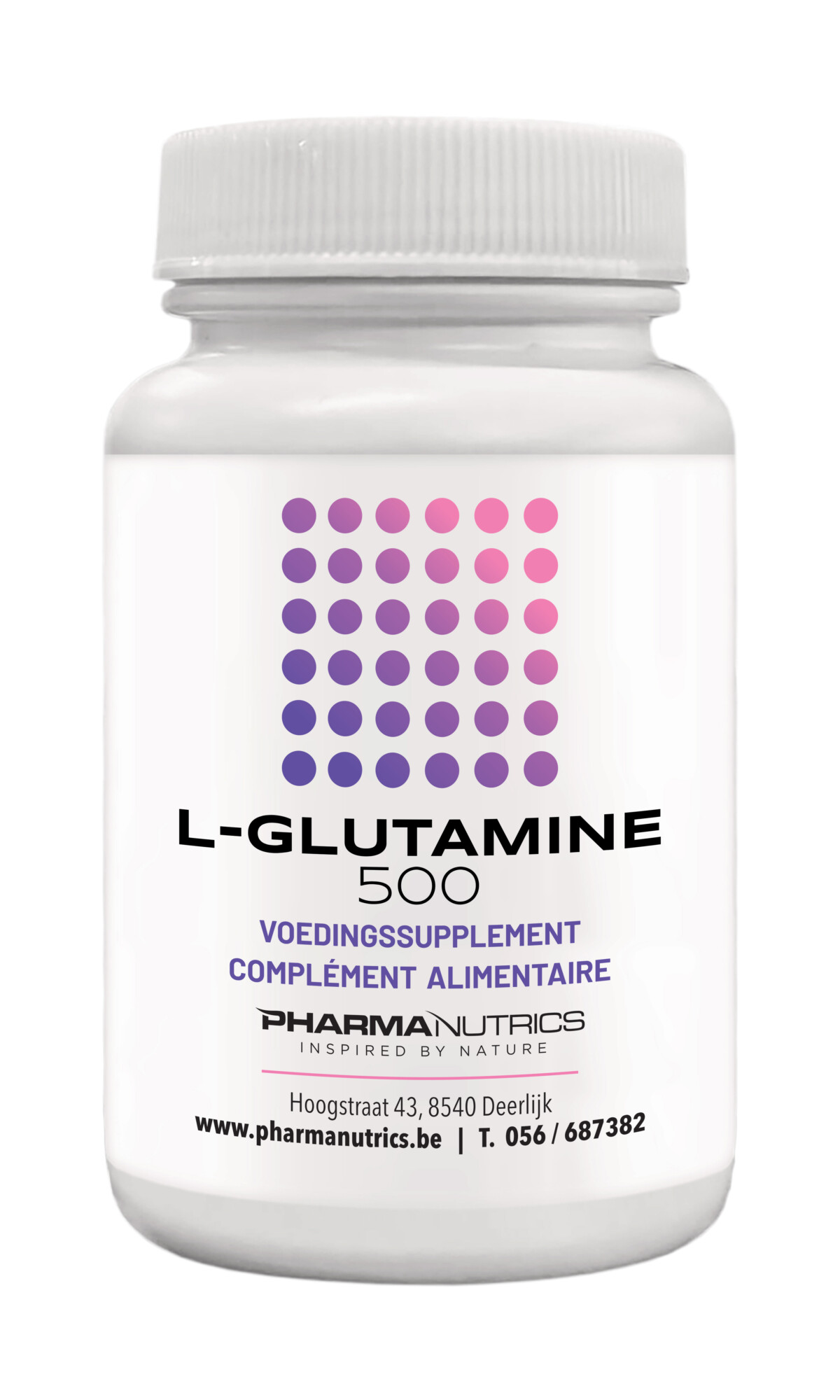 L-GLUTAMINE 500 60 V-CAPS PHARMANUTRICS