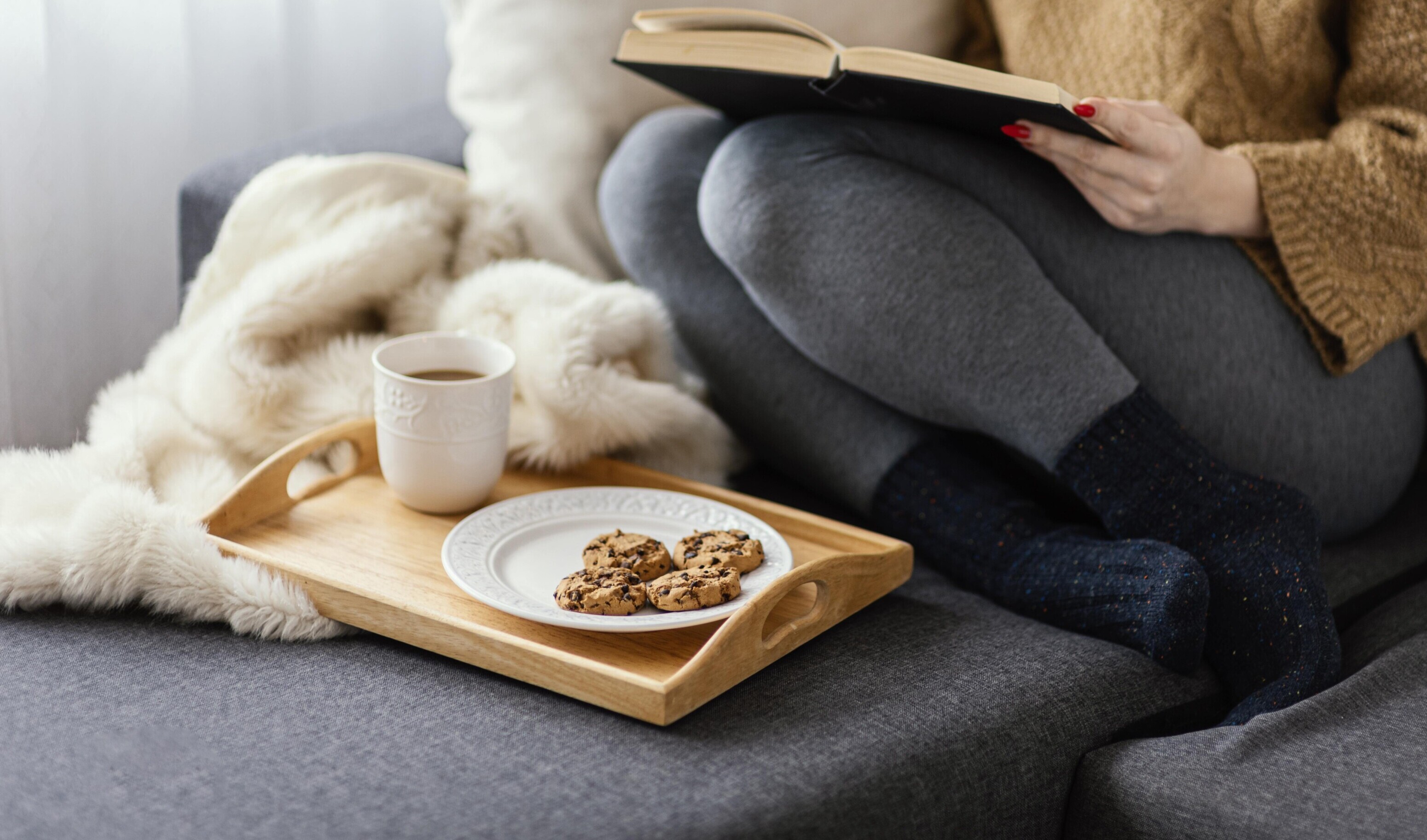 Girl Home Reading Girl Home Reading